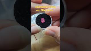 Bixbite Red Beryl 17ct Sold on Whatnot dawnmorning rare gemstones Wah Wah Mountains Utah 1062024 [upl. by Odnanref]