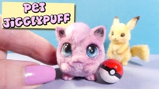 How To Mini Jigglypuff Tutorial  DIY Miniature Pokemon [upl. by Pinto63]