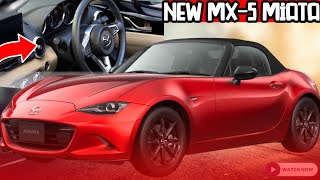 FIRST LOOK  NEW 2024 Mazda MX5 Miata Official Reveal  Details Interior And Exterior [upl. by Ryon625]