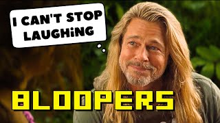 BRAD PITT BLOOPERS COMPILATION Snatch Bullet Train Troy Moneyball Oceans trilogy etc [upl. by Neils]