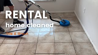 Tile and Grout Cleaned Professionally New Tenants Coastal Grout Experts Sarasota FL groutcleaning [upl. by Maryann]