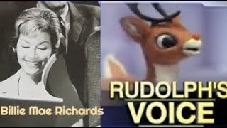 The Voice Of Rudolph the RedNosed Reindeer Billie Mae Richards Radio Interview [upl. by Giacamo]