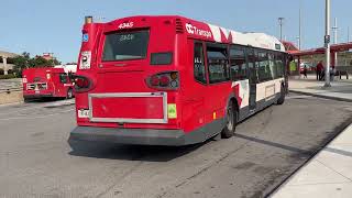 OC TRANSPO RIDE ON ROUTE 18 ST LAURENT [upl. by Harold847]