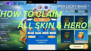 How to complete OPEN LUCKY BAGS Event [upl. by Eniluqaj]