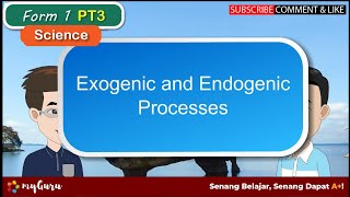 Form 1  Science  Exogenic and Endogenic Processes of Landscape Formations [upl. by Huba]