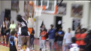 Marcis Ponder gets dunked on 😳 basketball hoops newbalance highschoolbasketball sports fyp [upl. by Tingley]