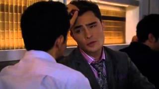 Beijo Gay Chuck Bass Gossip Girl  A Garota do Blog [upl. by Bang]