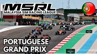 Portuguese GP  MSRL F1 Season 7 Round 1  F1 23 [upl. by Rolyak]