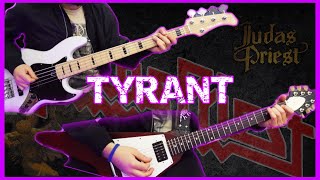 🎸Judas Priest  TYRANT  instrumental  GUITAR amp BASS cover [upl. by Pain]