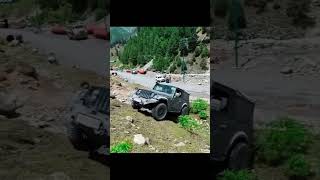 Thar vs rubicon offroding test💯💯 trendingshorts viralvideo shortvideo [upl. by Bury]