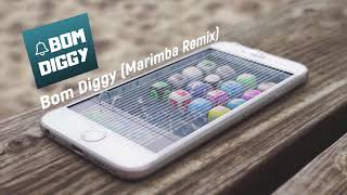 Bom Diggy Ringtone  Zach Knight ft Jasmin Walia  iPhone Marimba Remix 2024 [upl. by Sebastian]