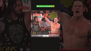 Etbar nahin karna Roman Reigns with John Cena WWE fan reaction [upl. by Taam226]