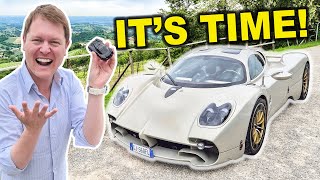 MY DREAM PAGANI UTOPIA First Drive in the New Manual V12 Masterpiece [upl. by Aimet]