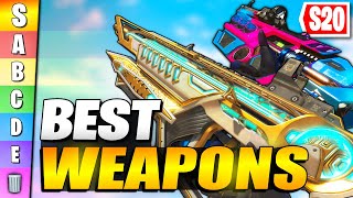 RANKING The BEST WEAPONS In Apex Legends Season 20 Tier List [upl. by Dominick]