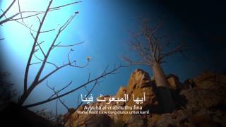 Tala al Badru Alayna  Mishary Al Afasy ᴴᴰ Malay Lyric [upl. by Fiann]