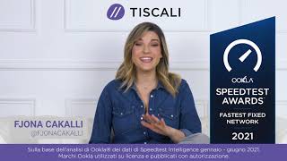 Tiscali  La connessione internet più veloce dItalia [upl. by Hwang]