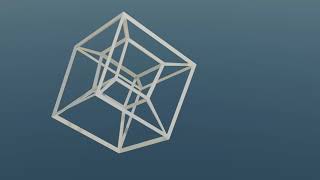 rotating hypercube [upl. by Adnarem]