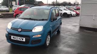 2012 12 FIAT PANDA 09 TWINAIR EASY DUALOGIC 5d AUTO [upl. by Yltnerb]