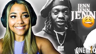 Mya Salina REACTS to JENN CARTER  quotJENN JENN JENNquot ONE MIC FREESTYLE [upl. by Coppins]