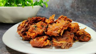 Evening snack using bread Bread pakoda recipe [upl. by Perl913]