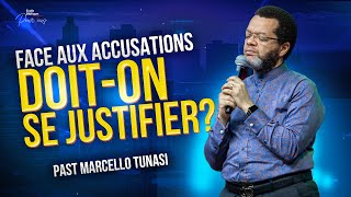 FACE AUX ACCUSATIONS DOITON SE JUSTIFIER   PAST MARCELLO TUNASI • MER 13 MARS [upl. by Annaor842]