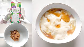 How to make Soft Silken Tofu Pudding with Sweet Ginger Syrup  Easy Recipe [upl. by Aicelet]