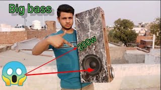 DJ bass speaker  HOME made sound bar  DIY Sound bar  😍 Full Made In India [upl. by Sophia300]