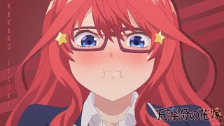 Itsuki Nakano Cute Moments The Quintessential Quintuplets [upl. by Crellen]