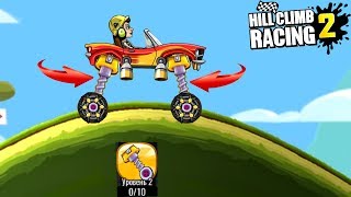 Новая деталь АМОРТИЗАТОР ПРЫГАЛКА в Hill Climb Racing 2 игра про машинки ВЕСЕЛЫЕ гонки ВИДЕО ДЕТЯМ [upl. by Nani]