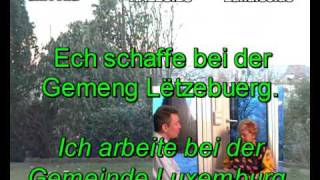 Luxemburgisch lernen mit A und J Lulling Lektion 1 sech virstellen [upl. by Wennerholn]