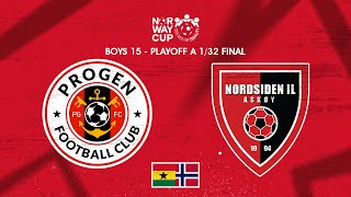 NORWAY CUP 2023  PROGEN Vs NORDSIDENASKØY IL  BOYS 15  APLAYOFF 132 [upl. by Cuda]