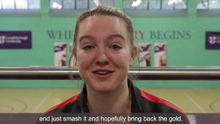 quotWere ready for itquot  Hannah Williams previews U21 Netball Europe [upl. by Erdnoed]