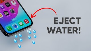 How to EJECT Water From your iPhone [upl. by Henigman]