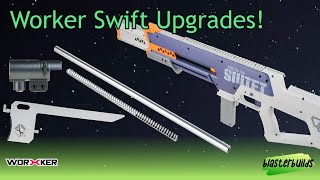 Metal upgrades for worker swift build guide dart gate trigger barrel spring thumbscrew [upl. by Noit778]