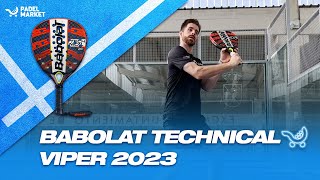 Review Babolat Technical Viper 2023  By Padel Market [upl. by Honeyman652]