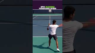 EPIC CARLOS ALCARAZ FOREHAND SPEED tennis shorts [upl. by Hippel]