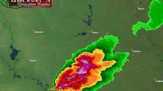 Jarrell Tornado Radar Image May 27 1997 [upl. by Ataeb]