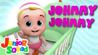 Johny Johny Yes Papa  Nursery Rhymes  Baby Songs  Children Rhyme By Junior Squad [upl. by Nhguavoj]