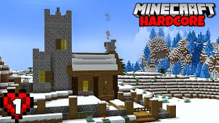 Lets Play Minecraft HARDCORE  A New Beginning  Episode 1 [upl. by Norrv]