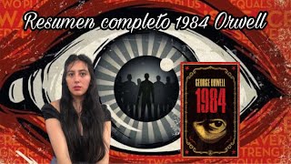 1984 GEORGE ORWELL  resumen completo [upl. by Fanchette]