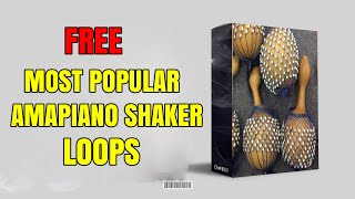 FREE  The Most Popular Amapiano Shaker Loop Used by Asake Focalistic Seyi Vibez and Davidoquot [upl. by Hguh]