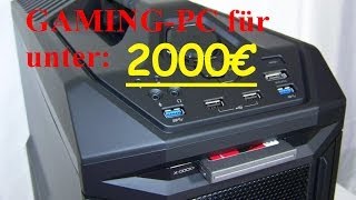 HighEnd GamerPC für UNTER 2000€  Gaming PC für unter 2000€ DeutschHDDaniel Gaming [upl. by Atiuqrahc]