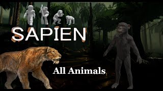 Roblox SAPIEN killing all animals V56 [upl. by Raquela476]