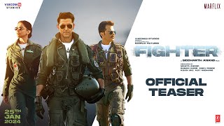 Fighter  Teaser  Hrithik Roshan  Deepika Padukone  Anil Kapoor  Siddharth Anand  25 Jan 2024 [upl. by Moreville]