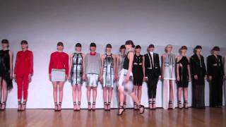 London Fashion Week  Dion Lee AW12 collection presentation  The Upcoming [upl. by Chiang]