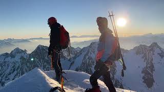 Aiguille Verte  Parapente [upl. by Enutrof328]