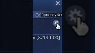 Random FFXIV Tips  Changing Currency Display [upl. by Arotahs]