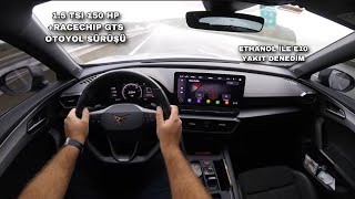 Cupra Formentor 15 TSI 150 HP DSG Performans Sürüşü  Ethanol E10 Yakıt Denedim  Racechip reklam [upl. by Ydnal]