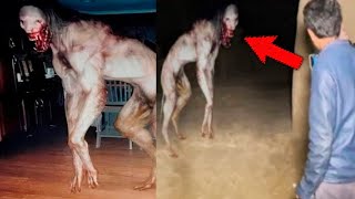 5 Encuentros PARANORMALES Captados en Cámara  Videos de terror Reales 2023 [upl. by Anilatak]