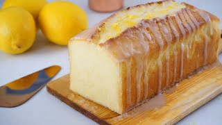 Super Moist And Velvety Lemon Loaf Cake [upl. by Althea194]